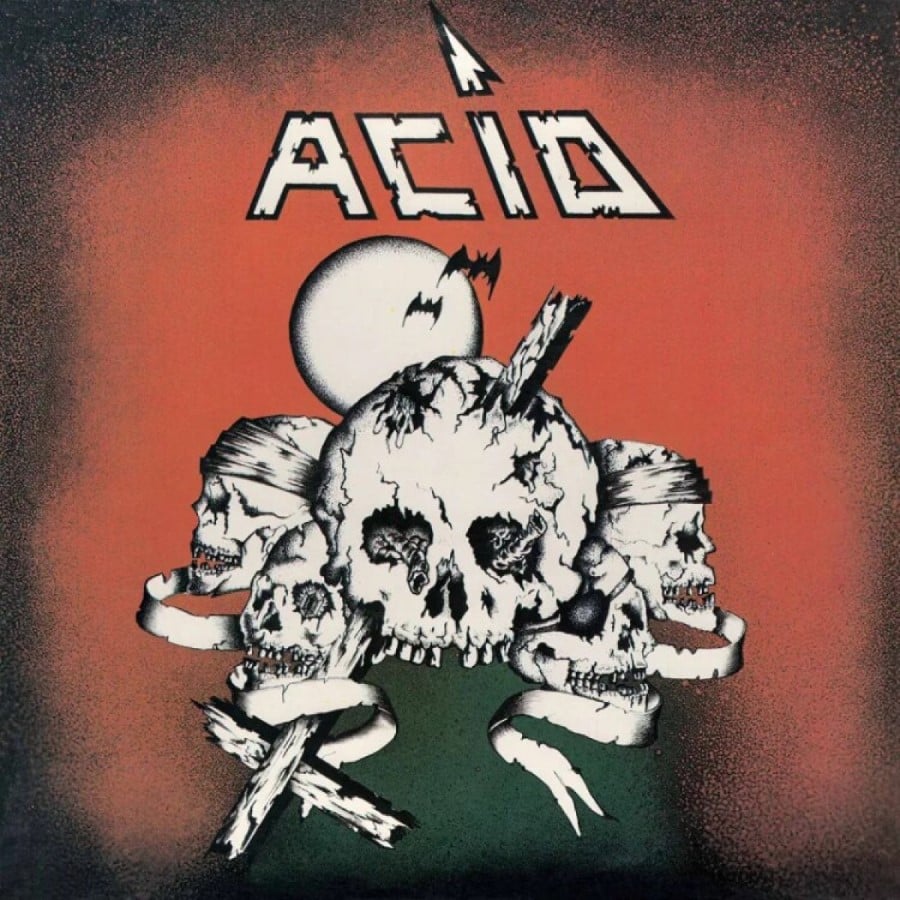 Acid - Acid (12" Lp On Half Red/Half Silver Vinyl W/ 7" Ep On Red Vinyl)