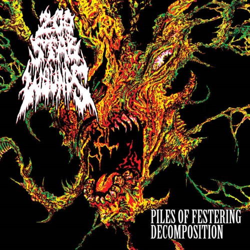 200 Stab Wounds - Piles Of Festering Decomposition (12" Lp Dripping Mold Splatter Vinyl)
