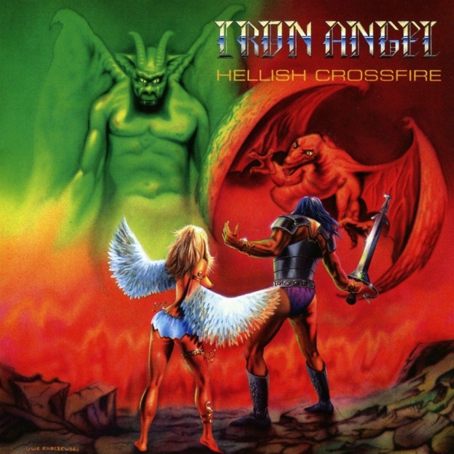 Iron Angel - Hellish Crossfire (Cd - Jewel Case, Thrashingfist Prod.)