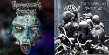 Pseudostratiffied Epithelium / Necrocannibalistic Vomitorium - Split (Cd)
