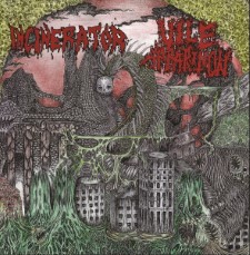 Incinerator / Vile Apparition - Split (Cd)