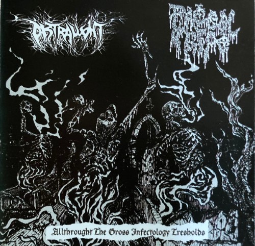 Distraught / Faecal Tripe - Allthrought The Gross Infectology Thresholds (Cd)