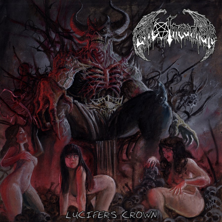 Evil Incarnate - Lucifers Crown (12" Gatefold Lp W/ 10" Mlp - Black Vinyl)