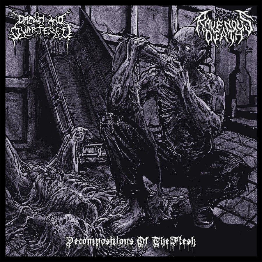 Drawn And Quartered / Ravenous Death - Decompositions Of The Flesh (Cd - Jewel Case)
