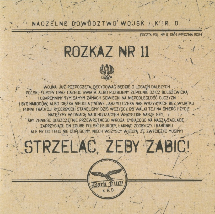Dark Fury - Shoot To Kill / Strzelac, Zeby Zabic! (Cd - Jewel Case)