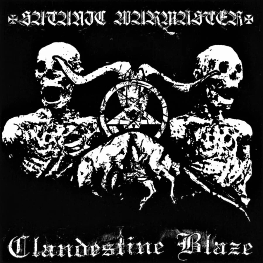 Satanic Warmaster / Clandestine Blaze - Split (Digipak Cd)