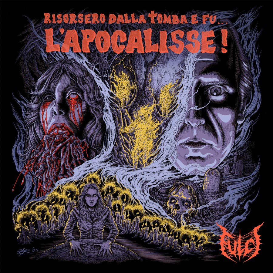 Fulci - Risorsero Dalla Tomba E Fu... L'Apocalisse! (12" Lp On Neon Orange Vinyl)