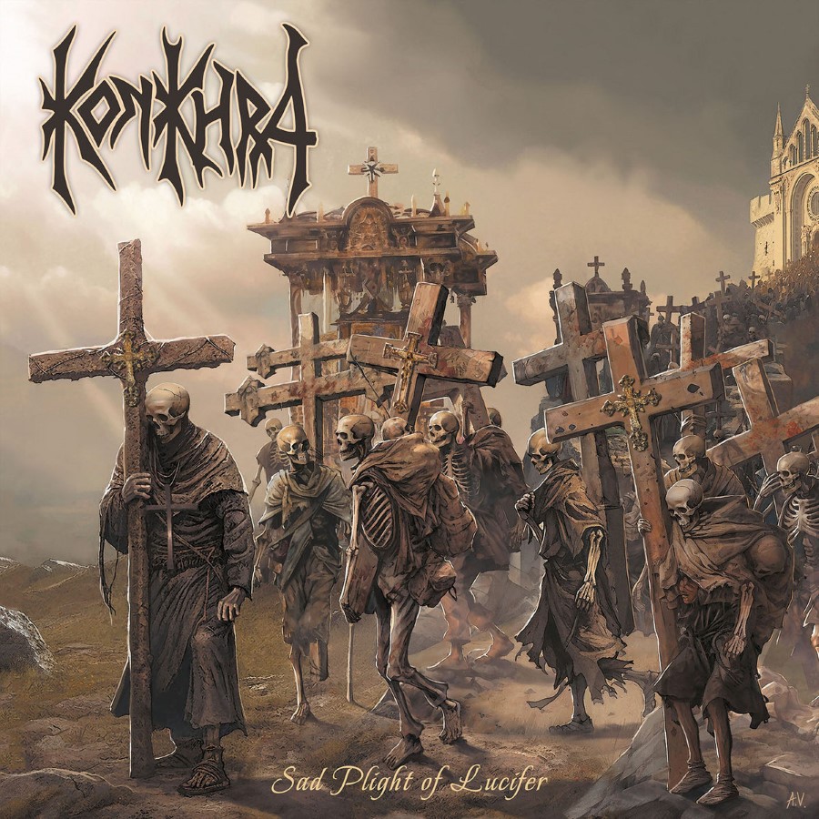 Konkhra - Sad Plight Of Lucifer (12" Lp On Gold Vinyl)