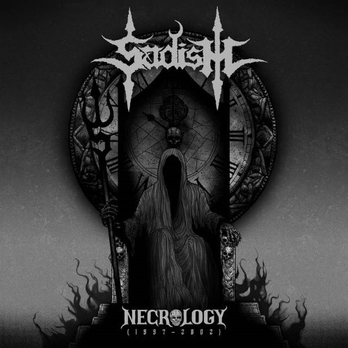 Sadism - Necrology (12" Lp On White/Black Marbled Vinyl)