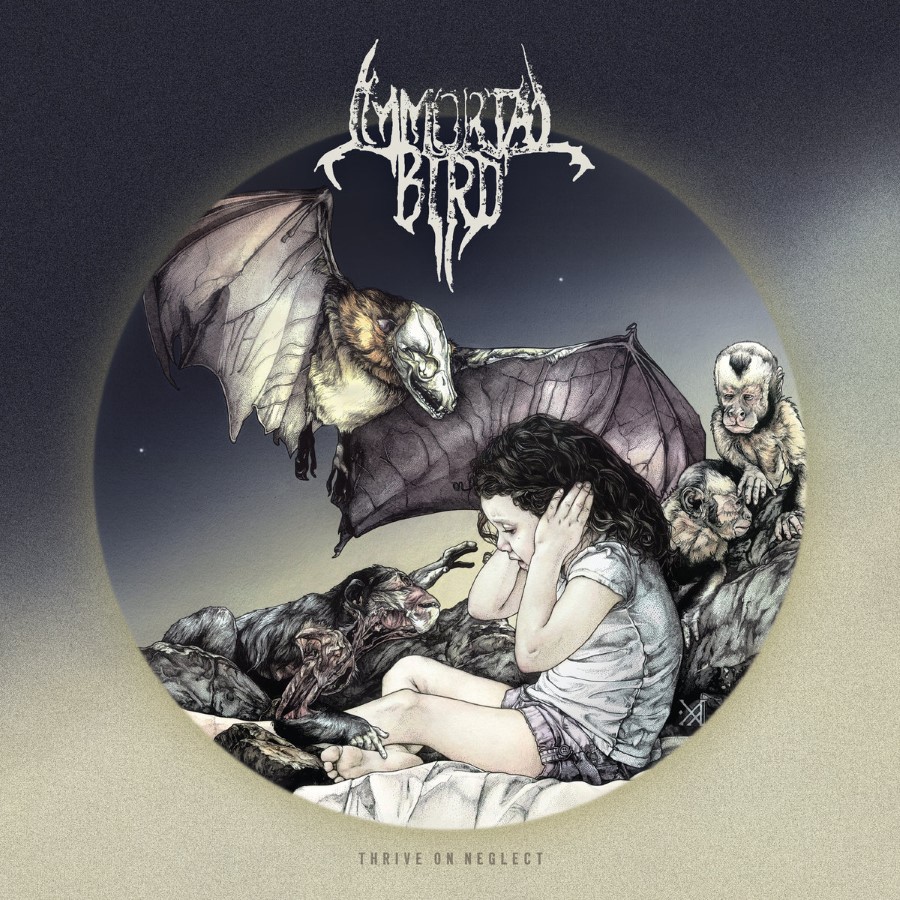 Immortal Bird - Thrive On Neglect (12" Lp On Coke Bottle Green/Bone Splatter Vinyl)