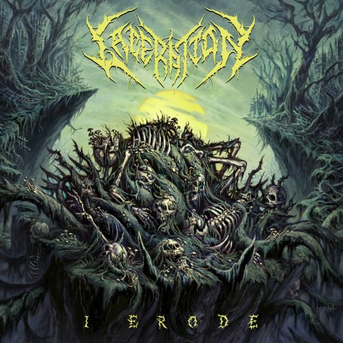 Laceration - I Erode (12" Lp On Canary Yellow/Black Galaxy Vinyl)