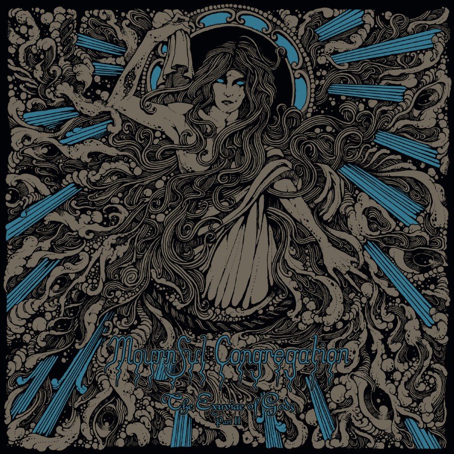 Mournful Congregation - The Exuviae Of Gods Pt 2 (12" Lp On Gold/Cyan/Black Vinyl)