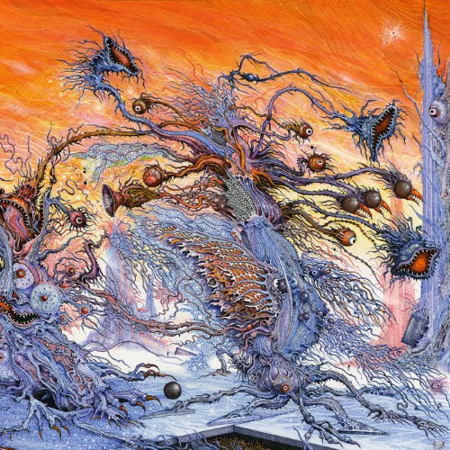 Ulthar - Cosmovore (12" Lp On Aqua Blue/Halloween Orange Merge Vinyl)