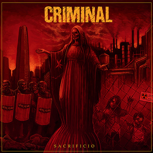 Criminal - Sacrificio (12" Lp On Orange Black Splatter Vinyl)