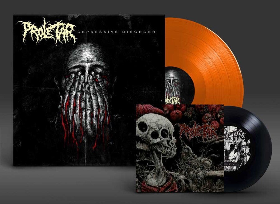 Proletar - Depressive Disorder (12" Lp On Orange Vinyl W/ 7" Ep)