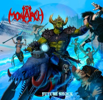 Monarch - Future Shock (12" Lp On Green Marbled Vinyl)