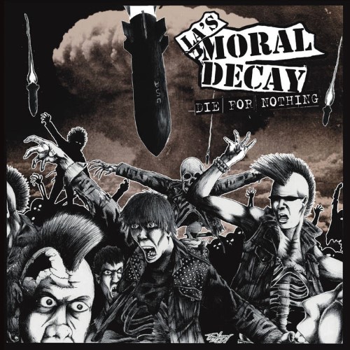 La'S Moral Decay - Die For Nothing (12" Lp On Purple Marbled Vinyl)