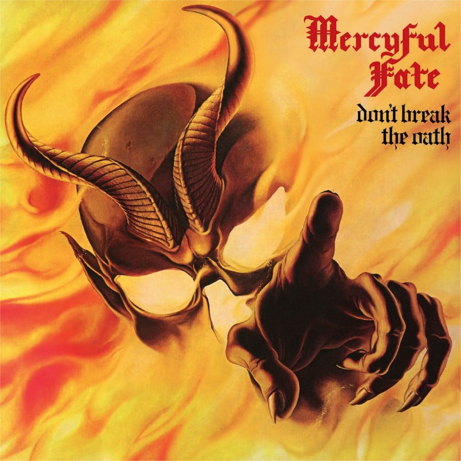 Mercyful Fate - Don'T Break The Oath (12" Lp On Orange, Yellow &Amp; Black Smoke Colored Vinyl)