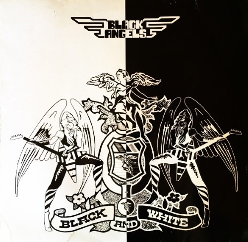 Black Angels - Black And White (12" Lp On Black Vinyl)