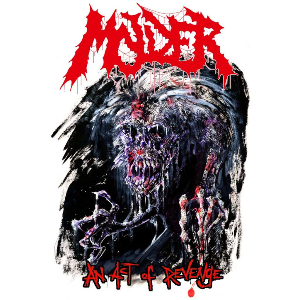 Molder - An Act Of Revenge (12" Mlp On Black-In-Red Vinyl, "Oxidizing Blood", W/ Obi Strip)
