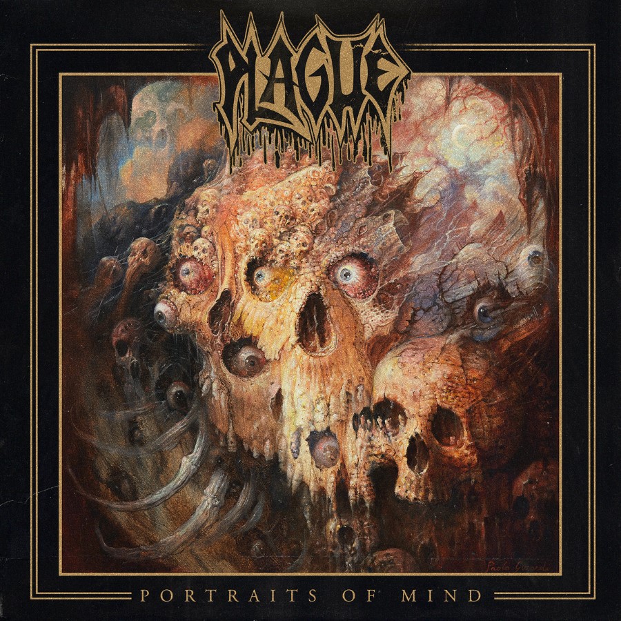 Plague - Portraits Of Mind (12" Lp) (Beer W/ Splatter)