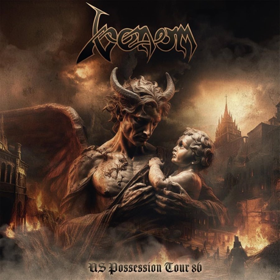 Venom - Us Possession Tour 86 (12" Gatefold Lp On Red/Black Splatter Vinyl)