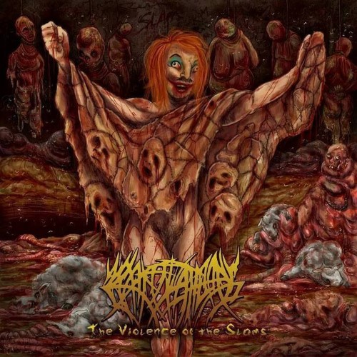 Crepitation - The Violence Of The Slams (12" Lp On Clear Vinyl)
