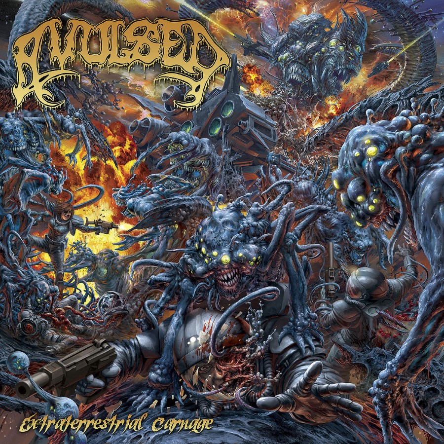 Avulsed - Extraterrestrial Carnage (10" Mlp) (Black)