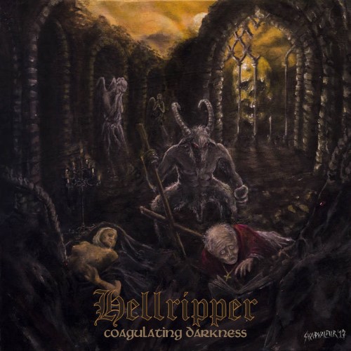 Hellripper - Coagulating Darkness (12" Lp On Gold Vinyl)