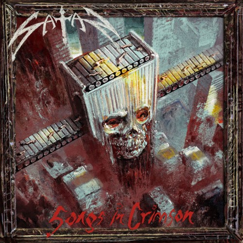 Satan - Songs In Crimson (12" Lp On Blue Marbled Vinyl)