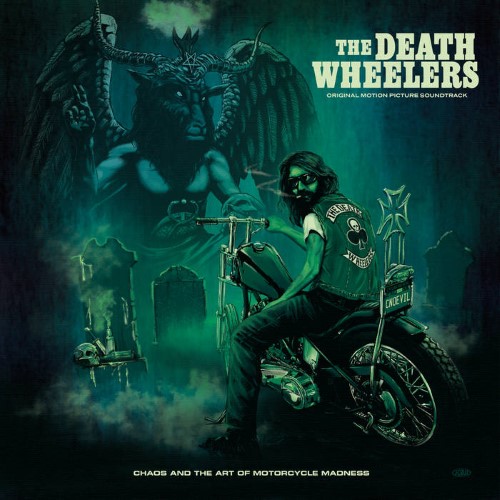 The Death Wheelers - Chaos And The Art Of Motorcycle Madness (12" Lp On Blue Vinyl)