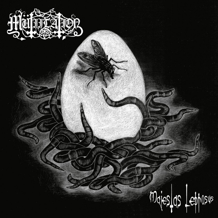 Mutiilation - Majestas Leprosus (12" Lp On White/Black Galaxy Vinyl)