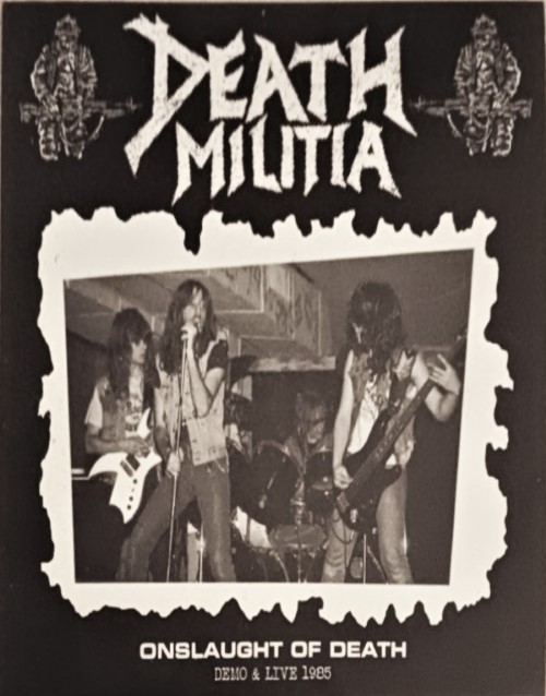 Death Militia - Onslaught Of Death: Demo &Amp; Live 1985 (12" Lp On Black Vinyl W/ Cd)