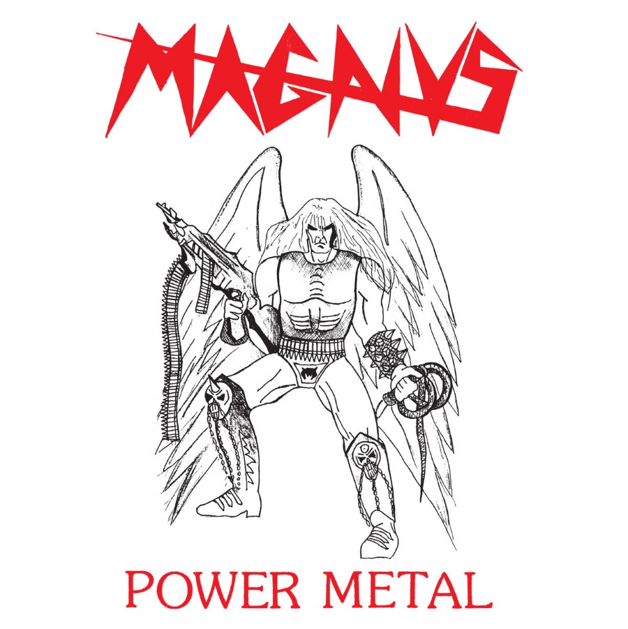Magnus - Power Metal (12" Lp On White Marbled Vinyl)