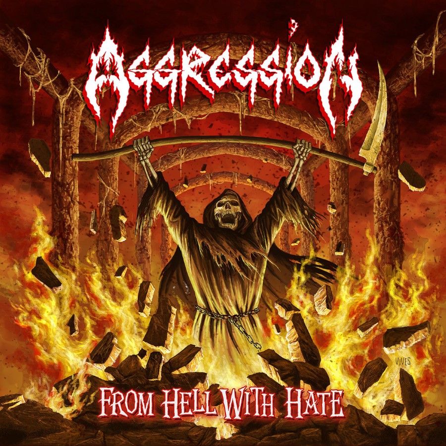 Aggression - From Hell With Hate (12" Lp On Black Vinyl)
