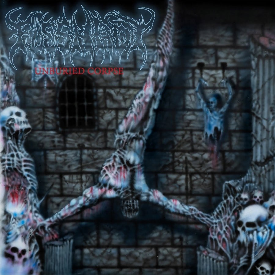 Fleshrot - Unburied Corpse (12" Lp) (Blue/Red)