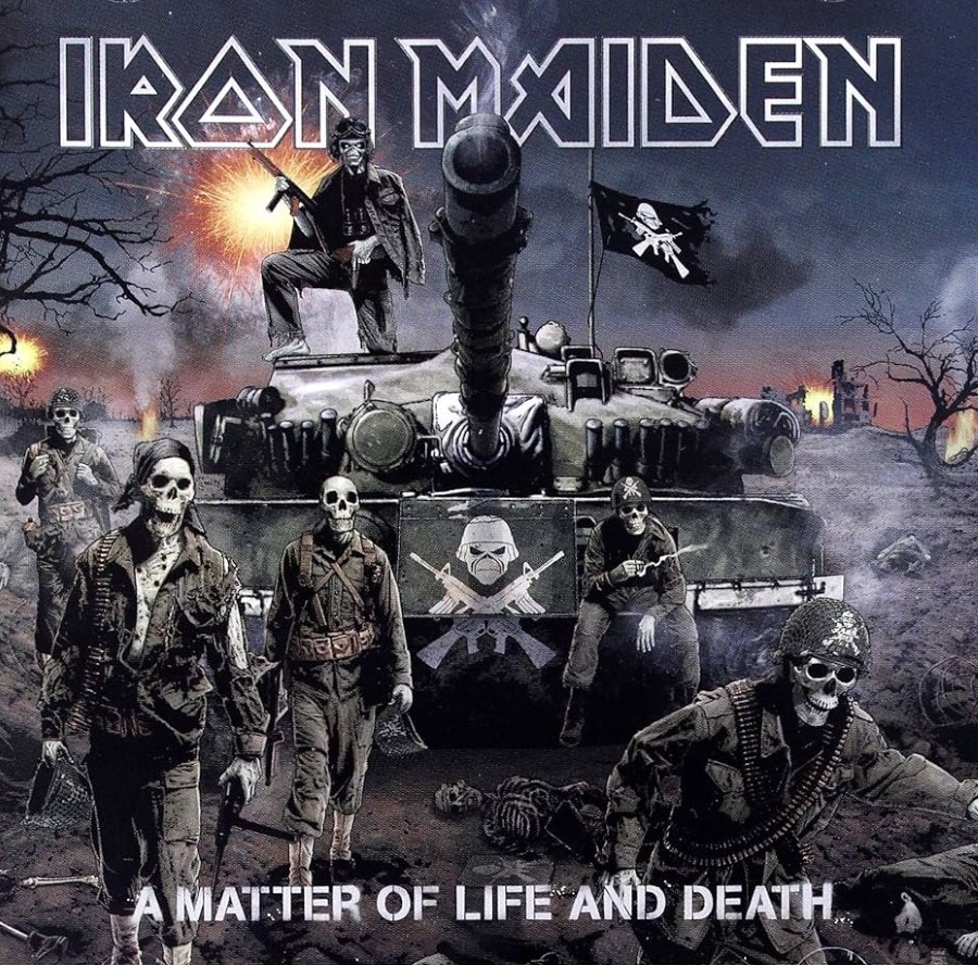 Iron Maiden - A Matter Of Life And Death (12" Gatefold Double Lp On Black Vinyl)