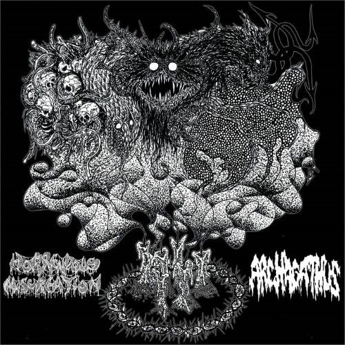 Horrendous Miscreation / Archagathus - Split (12" Lp On Black Vinyl)