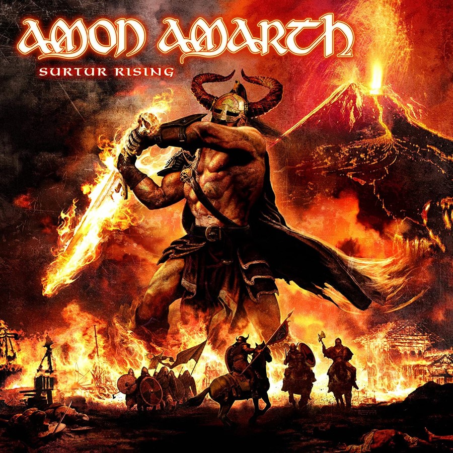 Amon Amarth - Surtur Rising (12" Gatefold Lp On Burgundy/Royal Blue Marbled Vinyl)