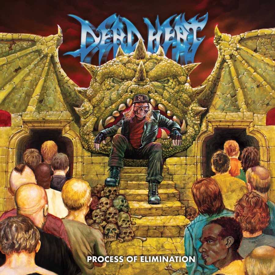 Dead Heat - Process Of Elimination (12" Lp On Yellow/Brown Merged Vinyl)