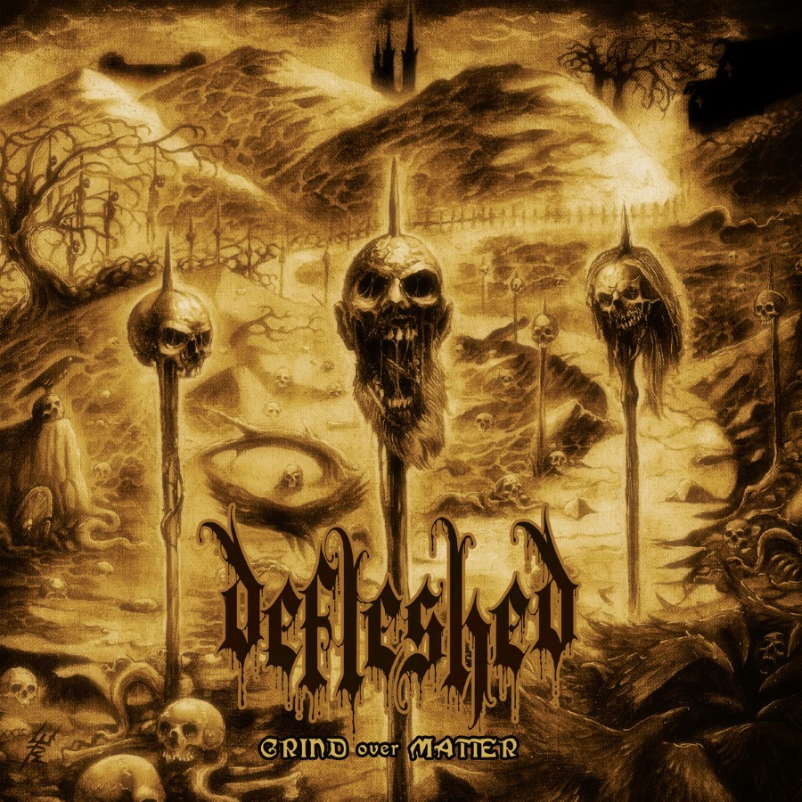 Defleshed - Grind Over Matter (12" Lp Blood Splatter Vinyl)