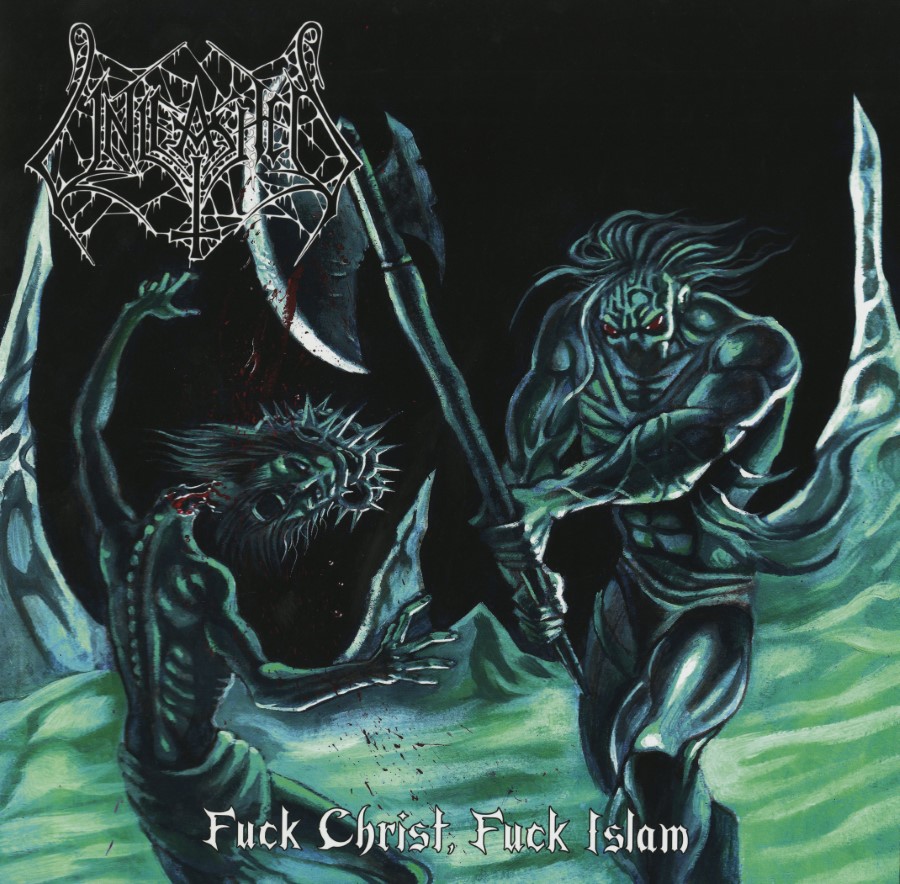 Unleashed - Fuck Christ, Fuck Islam (12" Lp) Ltd 150 Hand Numbered Copies
