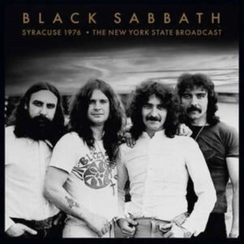 Black Sabbath - Syracuse 1976 (12" Gatefold Double Lp On White Vinyl)