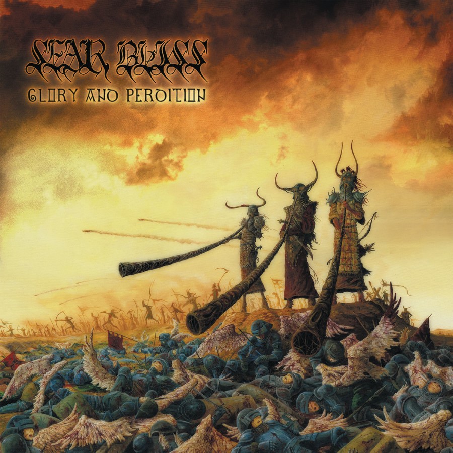 Sear Bliss - Glory And Perdition (12" Lp On Orange Vinyl W/ Black Smoke)