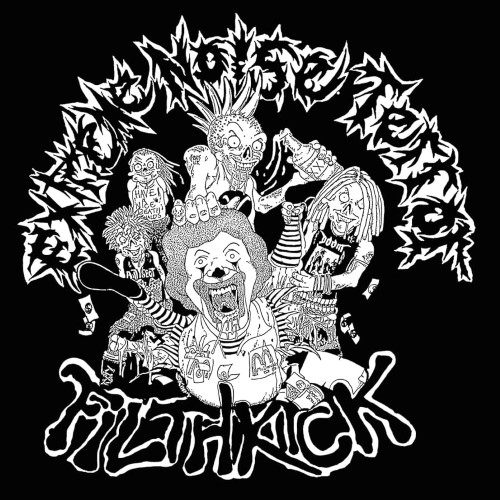 Extreme Noise Terror / Filthkick - In It For Life (12" Gatefold Lp On Clear Vinyl)