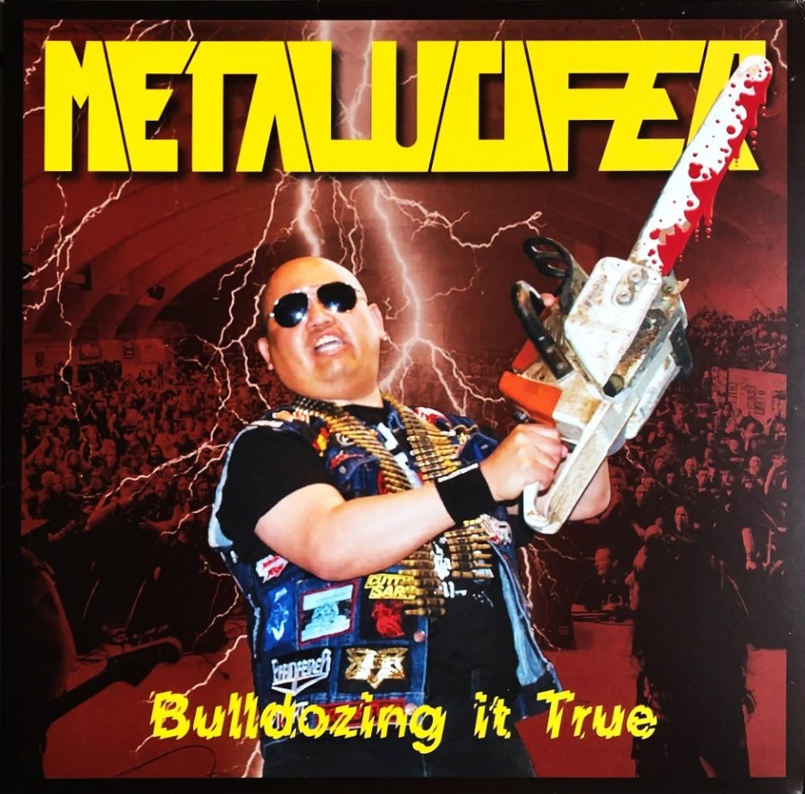 Metalucifer - Bulldozing It True (12" Lp On White Marbled Vinyl W/ Dvd)