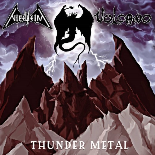 Nifelheim / Vulcano - Thunder Metal (12" Lp On Black Vinyl)