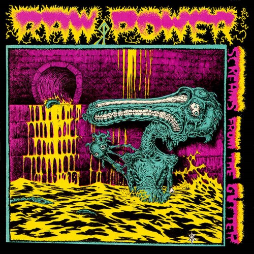 Raw Power - Screams From The Gutter (12" Gatefold Lp On White/Purple Splatter Vinyl)