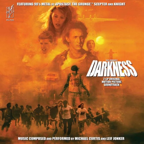 Leif Jonker'S Darkness - Original Soundtrack (12" Gatefold Double Lp On Clear Vinyl W/ Red Splatter)