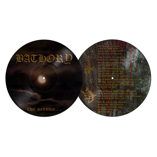 Bathory - The Return... (12" Picture Disc W/ Outer Cover)
